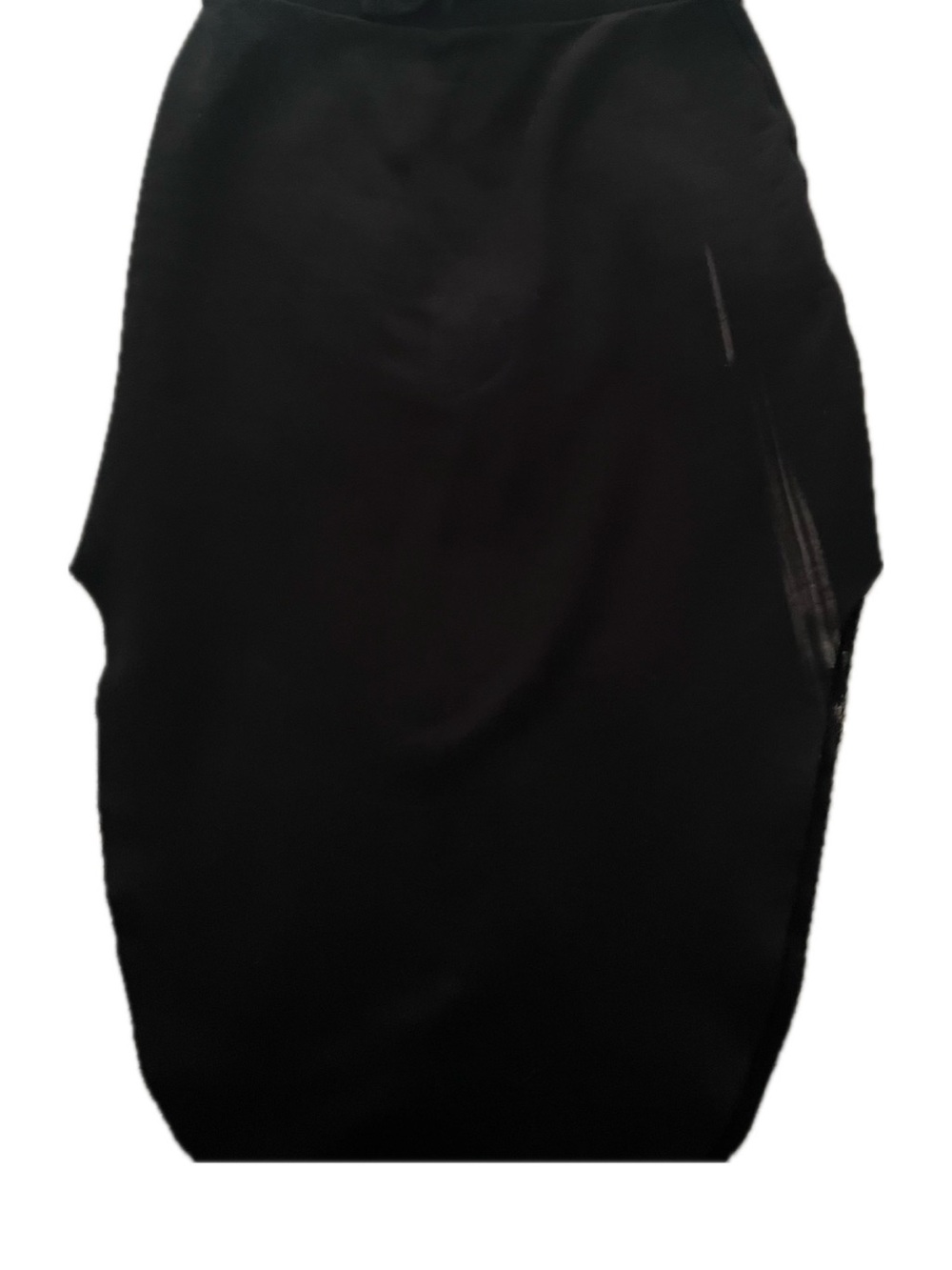 Frank & Eileen Black Pencil Skirt triple fleece